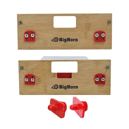 Big Horn B' Latch & Strike Template Kit - Finish Size 1-1/8-Inch x 2-1/4-Inch & 1-1/8-Inch x 2-3/4-Inch 70157